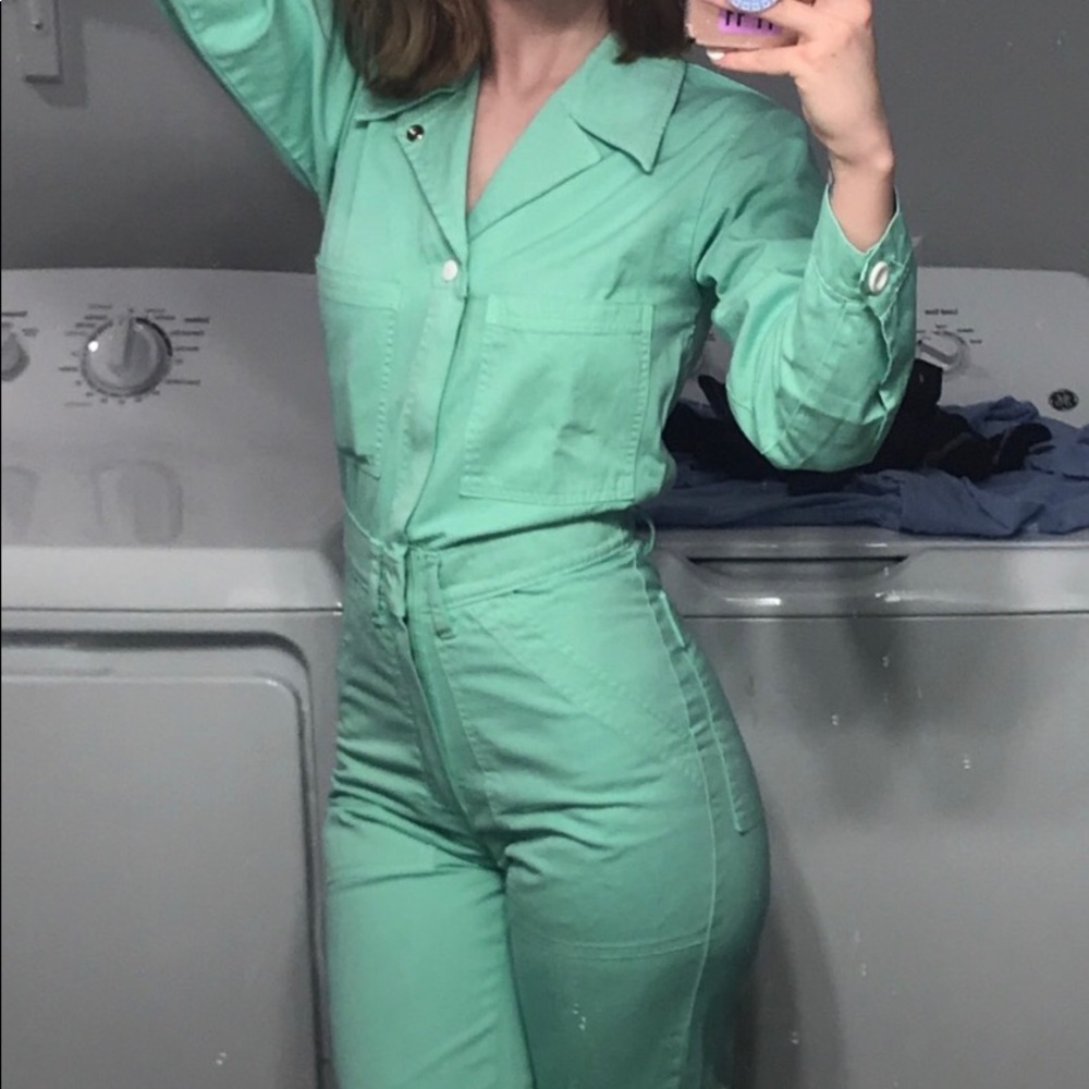 Everyday Jumpsuit Mint Green